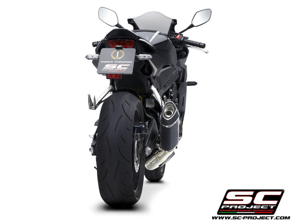 Picture of 4-1 Stainless steel full exhaust system, with SC1-S carbon fibre exhaust