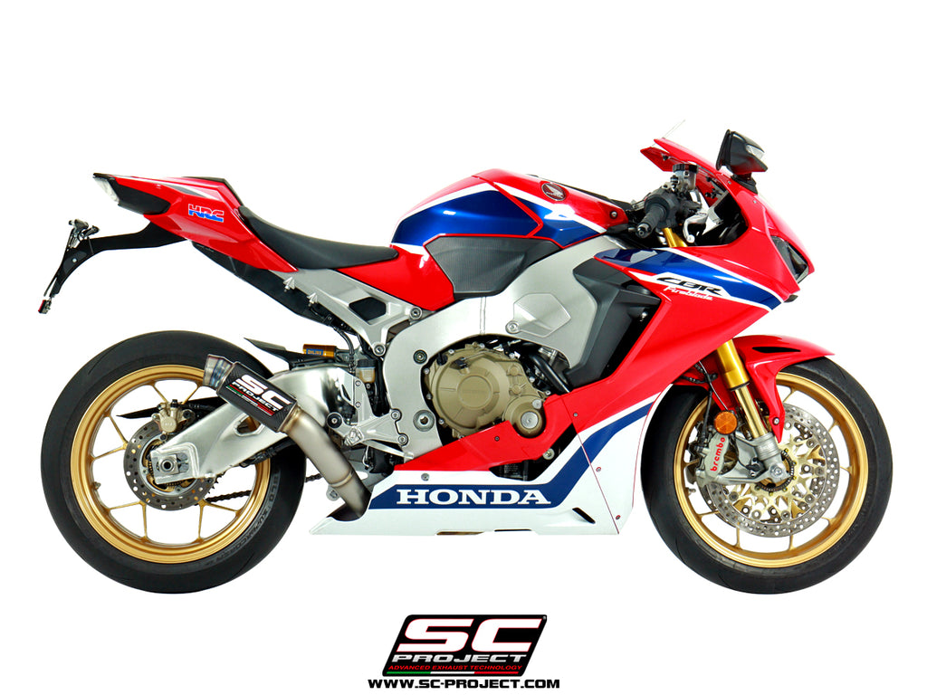 Picture of GP70-R carbon fibre exhaust, high mount