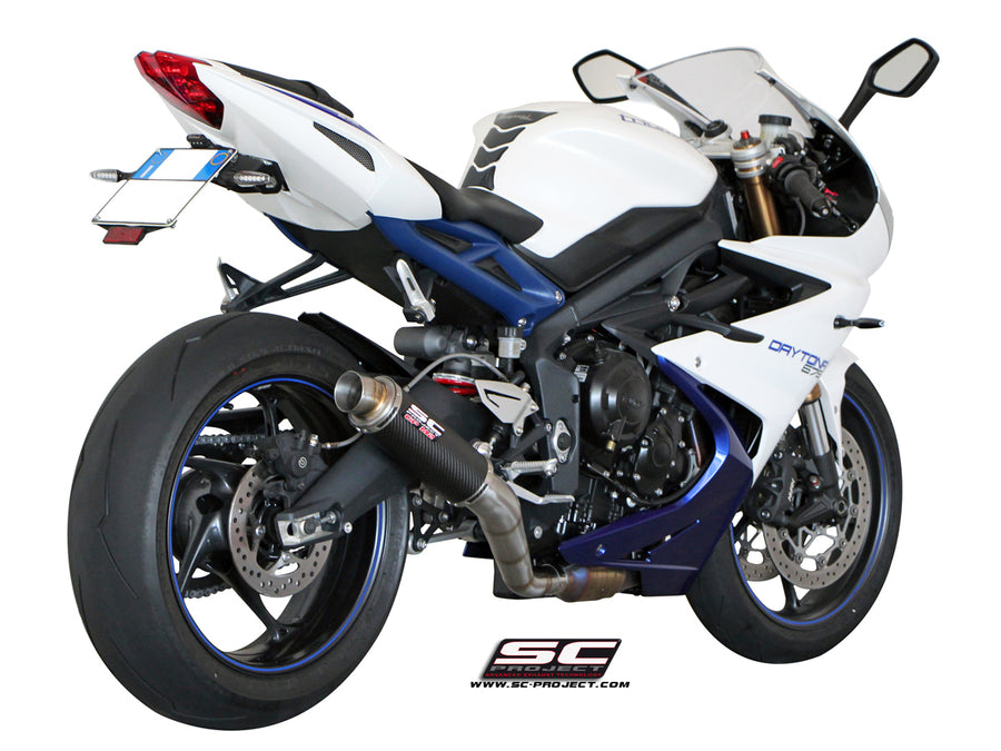 Picture of GP-M2 carbon fibre exhaust