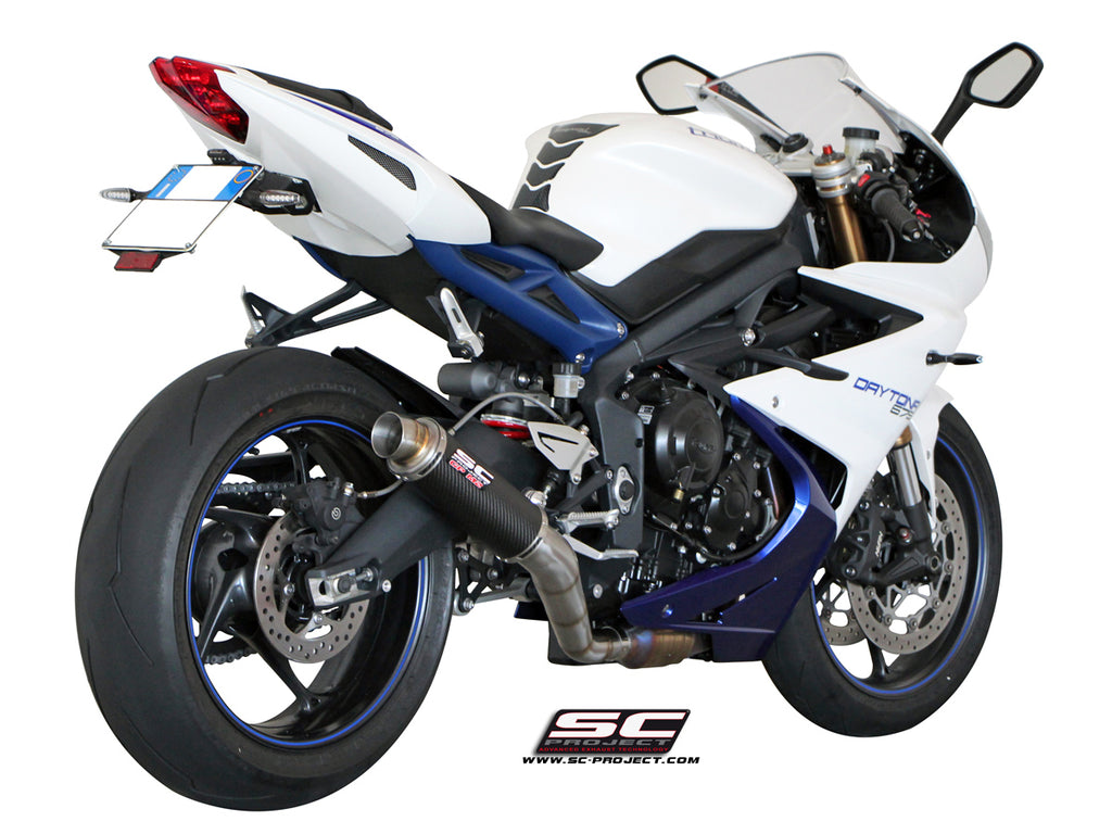Picture of GP-M2 carbon fibre exhaust