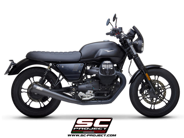 Picture of Pair of Conico 70s stainless steel exhaust, matt black