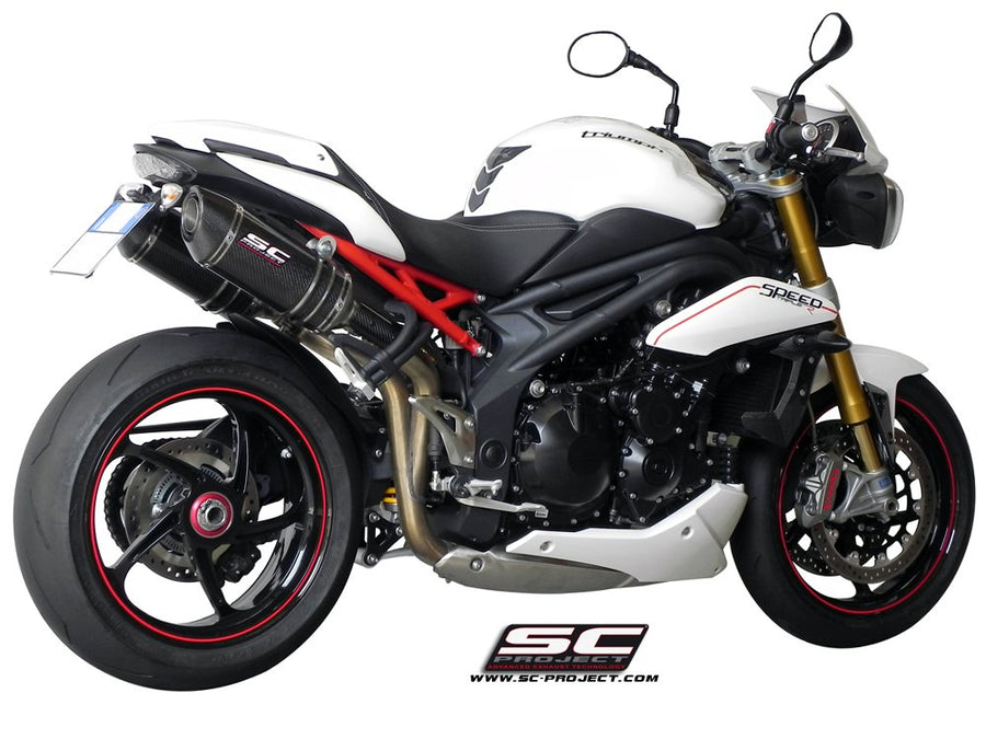 Picture of Pair of Oval carbon fibre exhaust