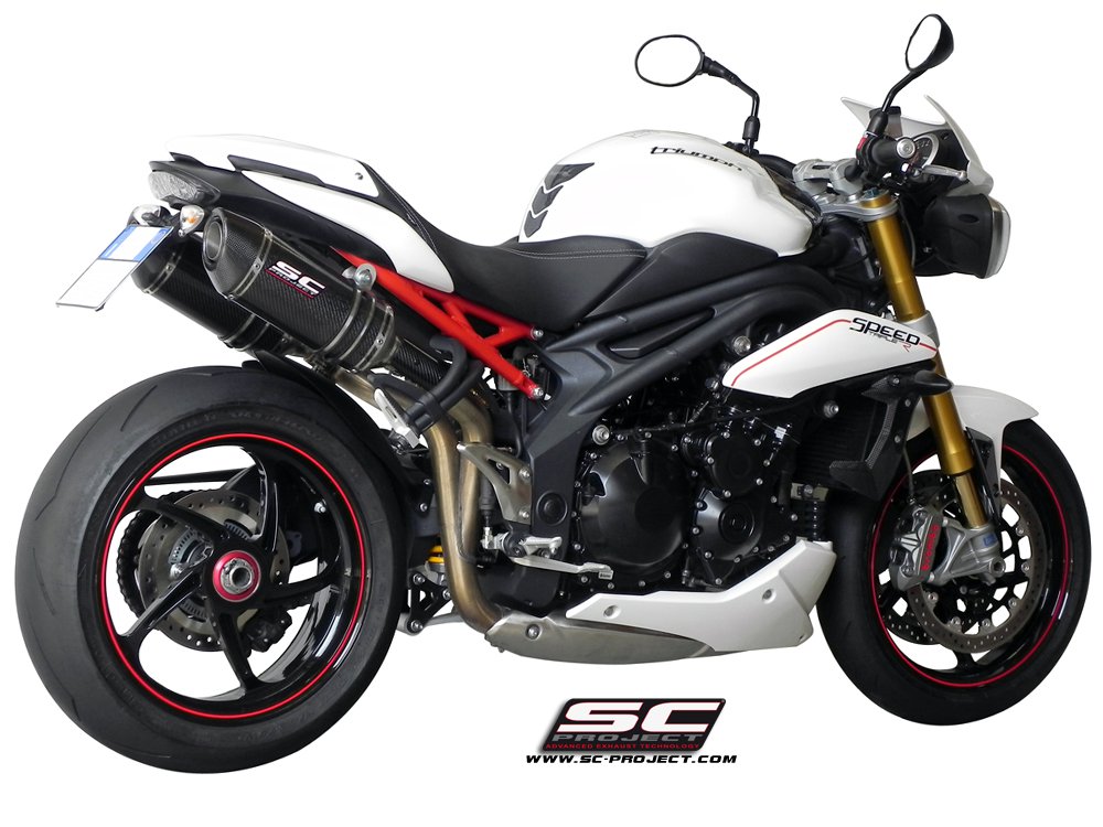 Picture of Pair of Oval carbon fibre exhaust