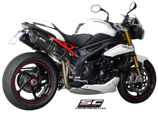 Picture of Pair of Oval carbon fibre exhaust