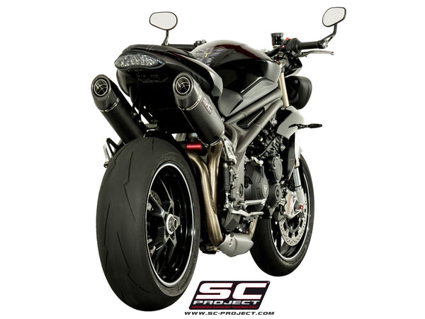 Picture of Pair of Oval carbon fibre exhaust