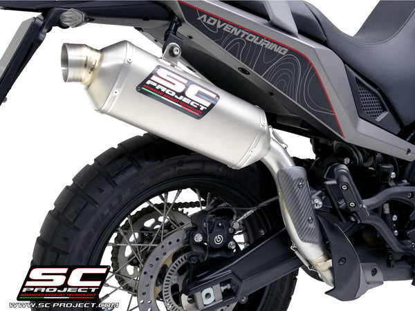 Picture of Rally Raid titanium exhaust, high mount