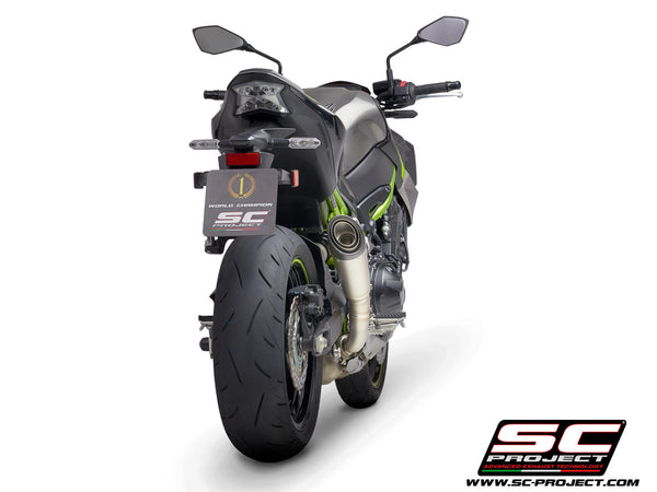 Picture of S1 titanium exhaust