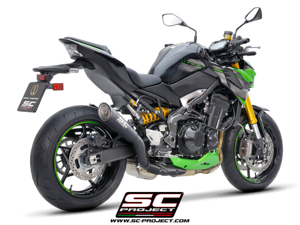 Picture of S1 titanium exhaust, matt black