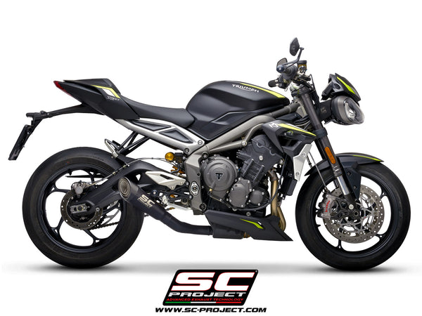 Picture of S1 titanium exhaust, matt black