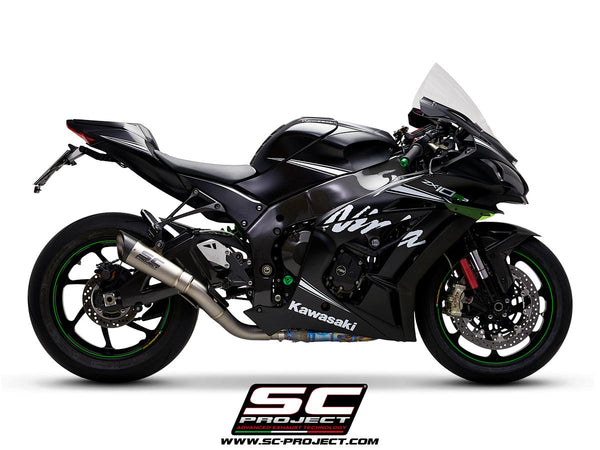 Picture of S1 titanium exhaust, with de-cat link pipe