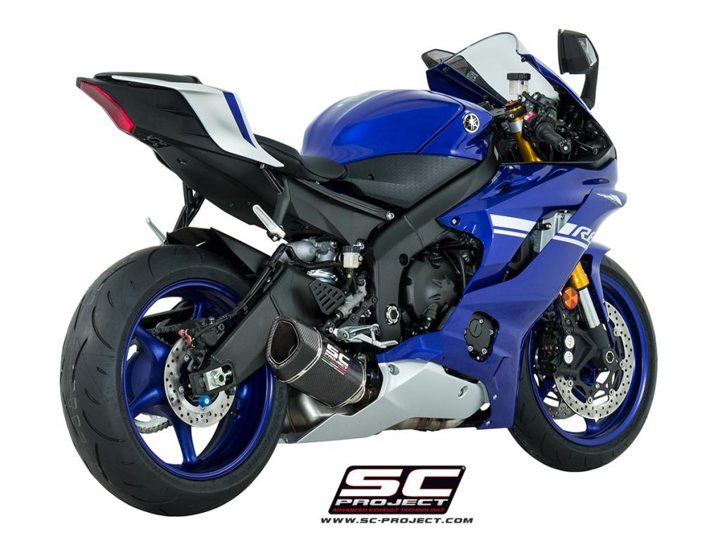 Picture of SC1-R carbon fibre exhaust