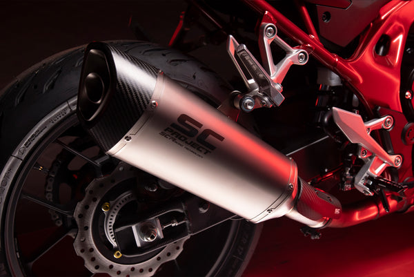 Picture of SC1-R titanium exhaust