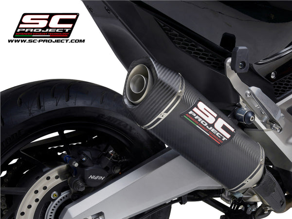 Picture of SC1-S carbon fibre exhaust