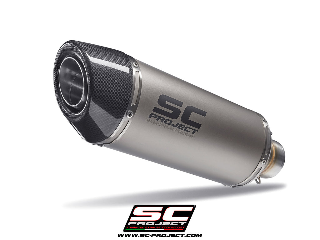Picture of Oval titanium exhaust