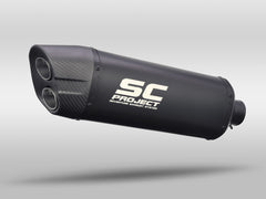 SC PROJECT KTM 1290 SUPER ADVENTURE - S - R (2021 - 2024) – Adventure titanium exhaust, matt black (KTM18A-88MB)