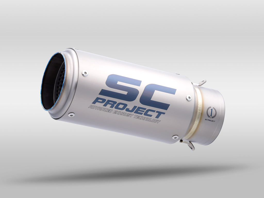 Picture of CR-T titanium exhaust, high mount