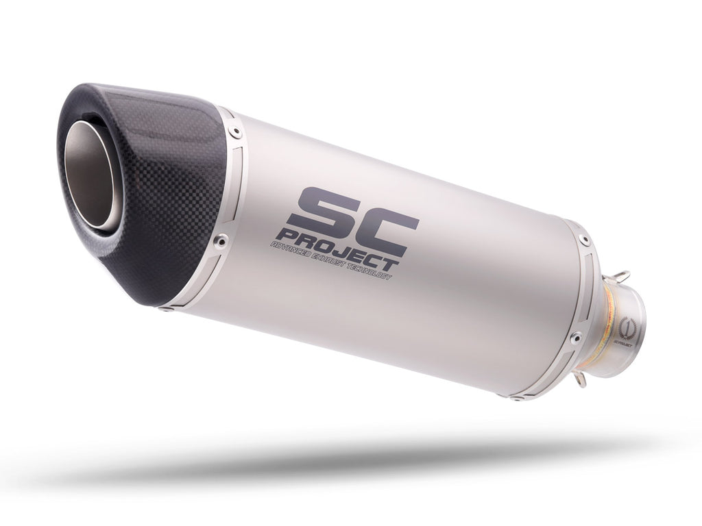 Picture of Oval titanium exhaust, 65 mm inlet diameter