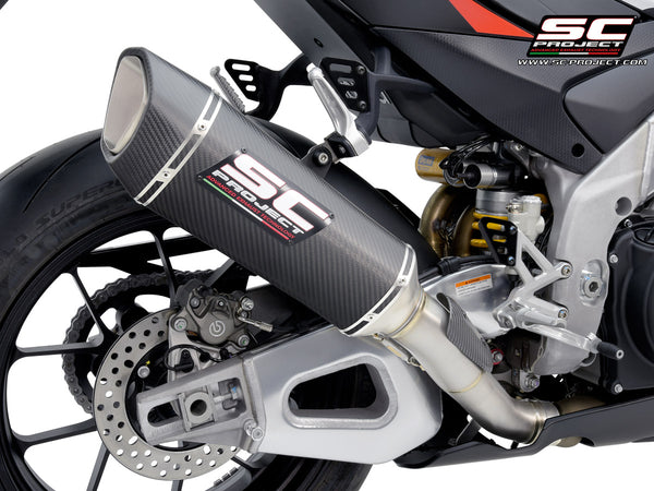 Picture of SC1-R carbon fibre exhaust (300 mm)