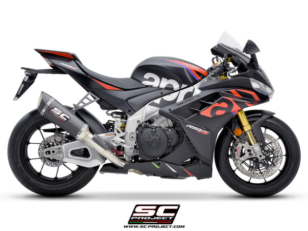 Picture of SC1-R carbon fibre exhaust (300 mm)