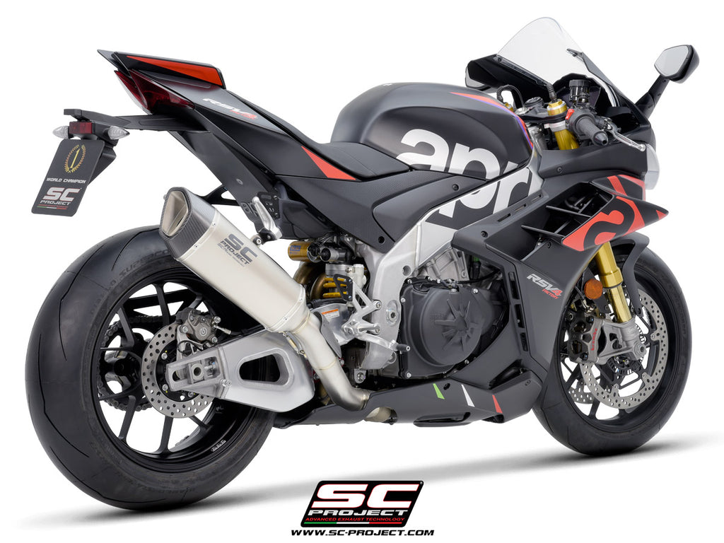 Picture of SC1-R titanium exhaust (300 mm)