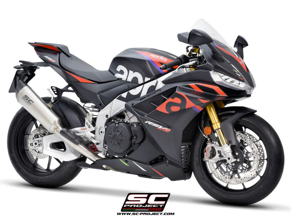 Picture of SC1-R titanium exhaust (350 mm)