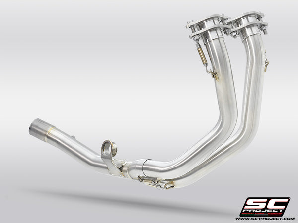 SC-Project 2-1 Stainless steel headers for Honda XL750 Transalp 3-4 Front