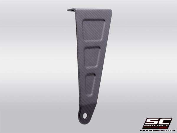 Carbon fibre bracket for Aprilia Tuono 660 left