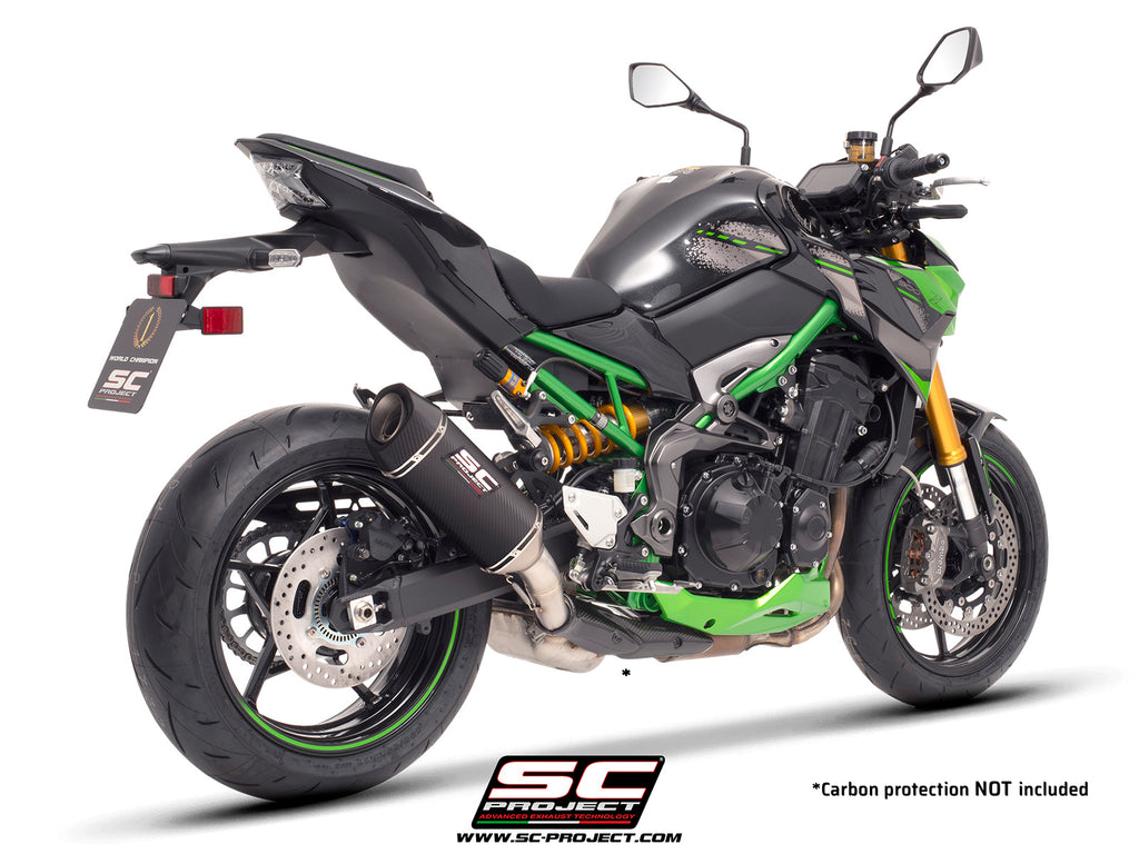 Picture of SC1-S carbon fibre exhaust (WITHOUT carbon fibre heat protection)