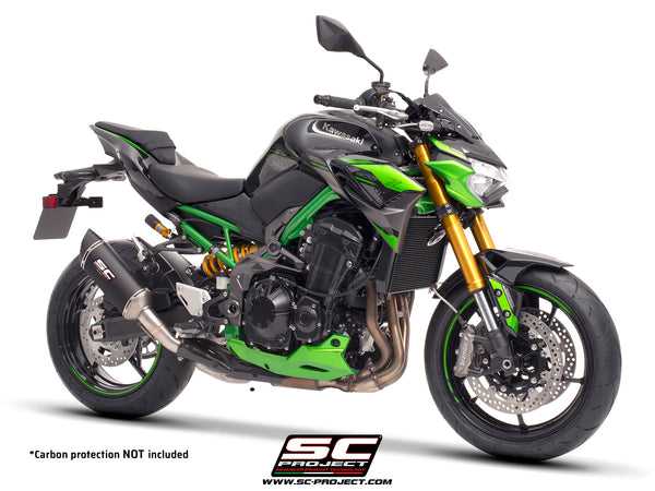 Picture of SC1-S carbon fibre exhaust (WITHOUT carbon fibre heat protection)