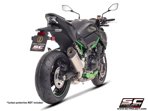 Picture of SC1-S titanium exhaust (WITHOUT carbon fibre heat protection)