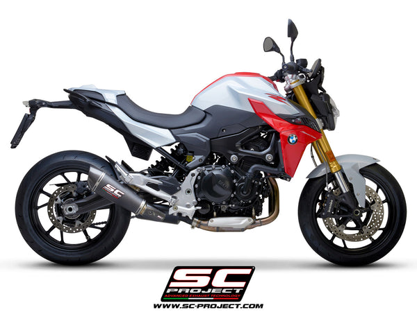 BMW F 900 R with SC-Project Oval titanium exhaust, side view