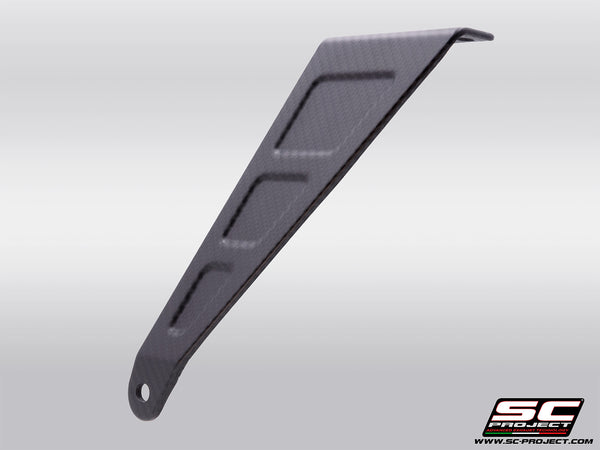 Carbon fibre bracket for Aprilia RS 660 side