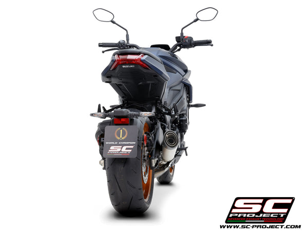 Picture of S1 titanium exhaust