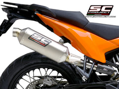SC PROJECT KTM 890 SMT (2023 - 2024) – Rally Raid titanium exhaust (KTM15C-100T)
