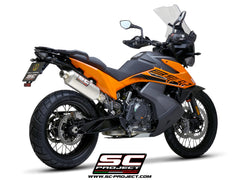 SC PROJECT KTM 890 ADVENTURE R (2025 - 2026) – Rally Raid titanium exhaust (KTM15D-100T)
