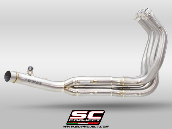 Picture of 4-2-1 Titanium headers, compatible with specific SC-Project range