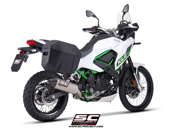 Picture of MX titanium exhaust (dual positions mounting*)