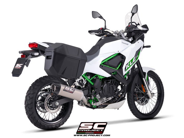 Picture of SC1-X titanium exhaust (dual positions mounting*)