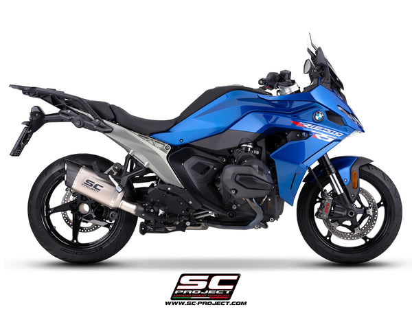 BMW R 1300 RS with SC-Project Adventure-R titanium exhaust, side view