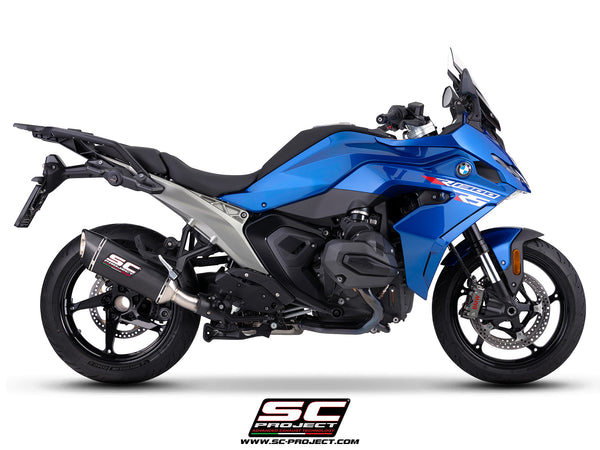 BMW R 1300 RS with SC-Project SC1-R carbon fibre exhaust, side view