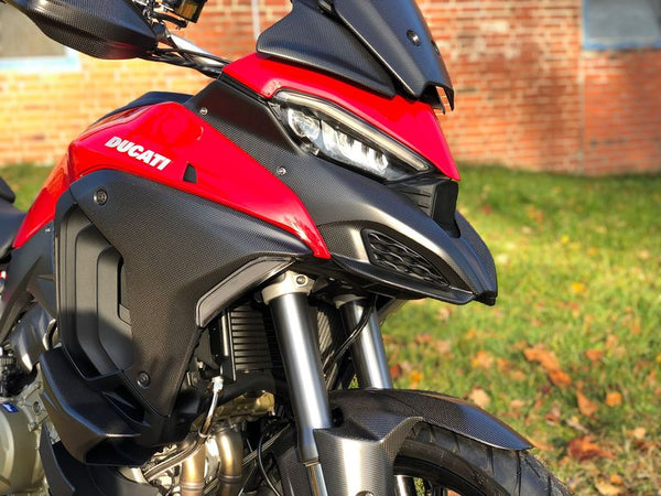 nose front fairing Carbon for Ducati Multistrada V4 image 6