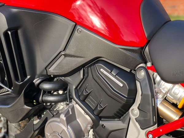 knee side fairings Carbon for Ducati Multistrada V4 image 5