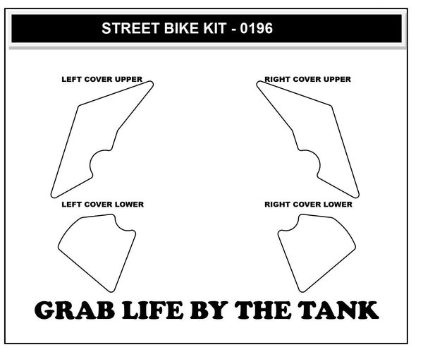 STOMPGRIP Yamaha Tenere 700 21-24 Tank Grips (0196)
