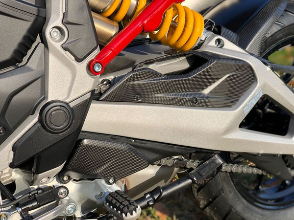 front chain cover Carbon for Ducati Multistrada V4 image 5