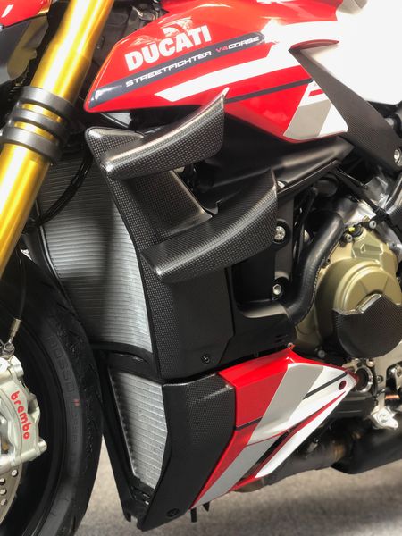 Winglets carbon for Ducati Streetfighter V4 V2 image 7