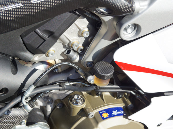 brake fluid container cover carbon small Ducati image 4