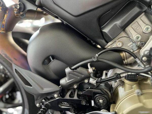 heatguard euro 5 carbon for Ducati Panigale V4 Streetfighter V4 image 2