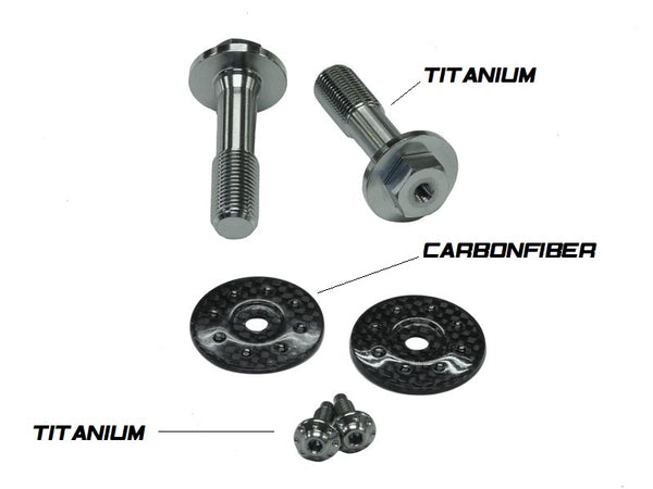 upper frame plugs carbonfiber glossy Ducati Panigale V4, Streetfighter V4 image 2