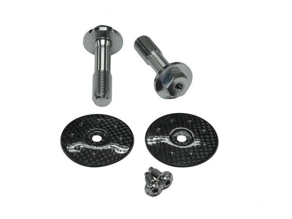 frame plugs front carbonfiber glossy Ducati Panigale V4, Streetfighter V4