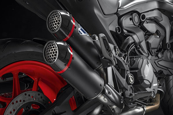 SCRAMBLER DUCATI MONSTER SP Racing silencers 96481844AA